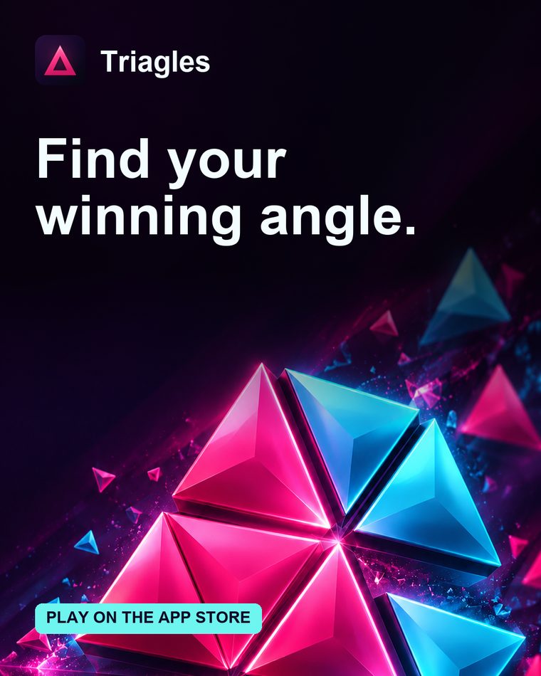 Triagles — Find your winning angle.